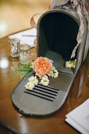 Mailbox for Wedding Guest Notes