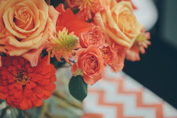 Orange Floral Arrangement