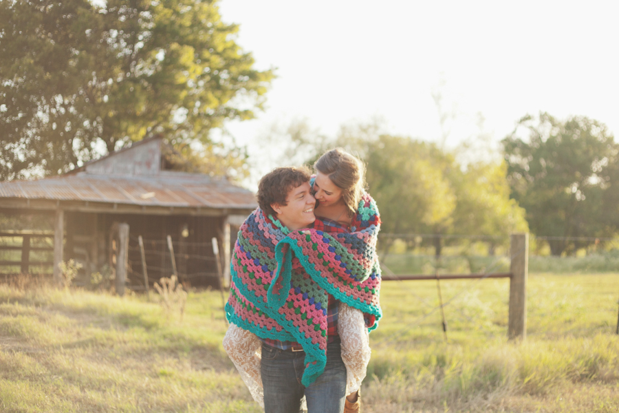 Rustic Cabin Engagement Session