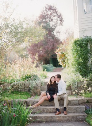 Sweet Fall Engagement Shoot by Melissa Schollaert Photography 8