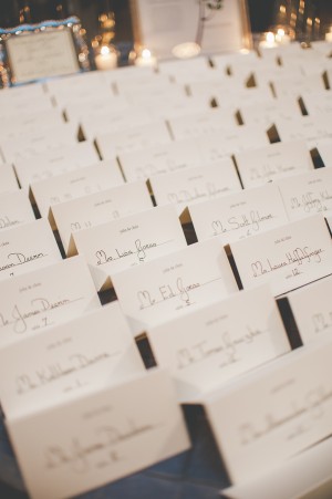 Traditional Reception Place Cards