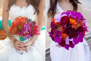 Tropical Wedding Bouquets