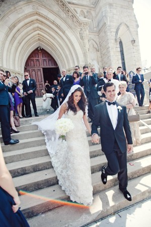 Cathedral Wedding Exit