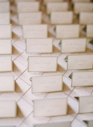 Classic Reception Place Cards