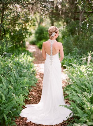Crystal Embellished Wedding Gown 2