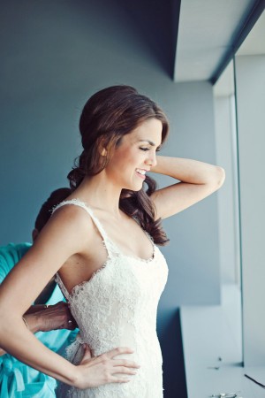 Custom Lace Bridal Gown