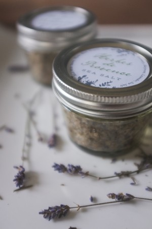 Lavender Salt Favor