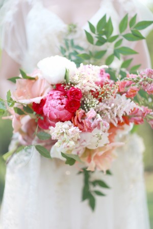 Lush Pink Greenery Bouquet