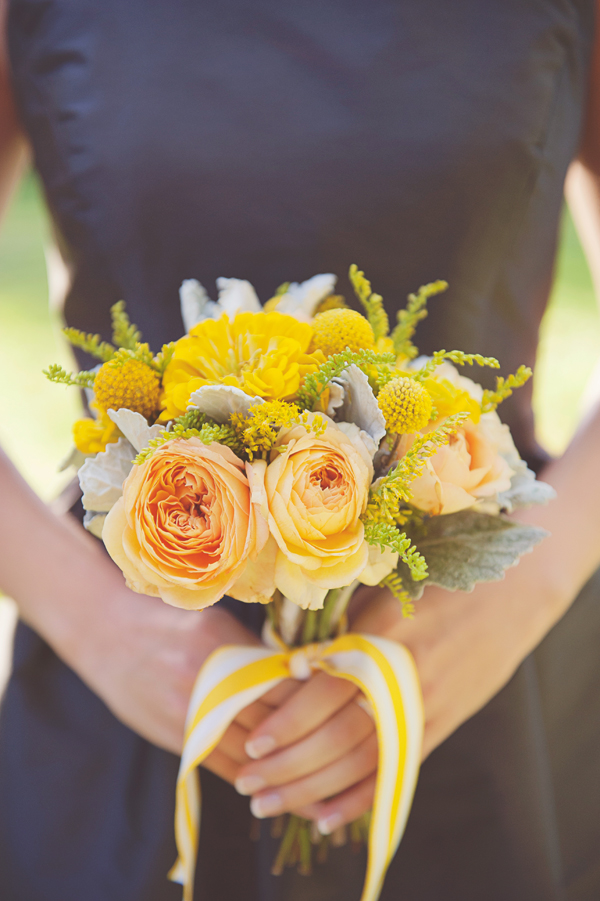 Peach and Yellow Bouquet
