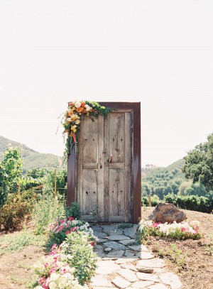 Unique Wedding Door