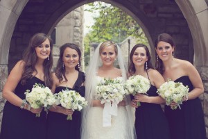 Classic Green and White Bouquets