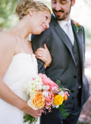 Colorful Outdoor Wedding by Erin Hearts Court