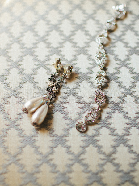 Crystal and Pearl Bridal Jewelry