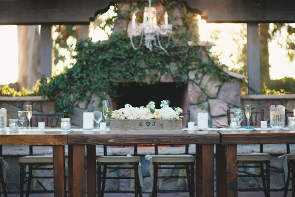 Elegant Wood Tabletop Ranch Wedding