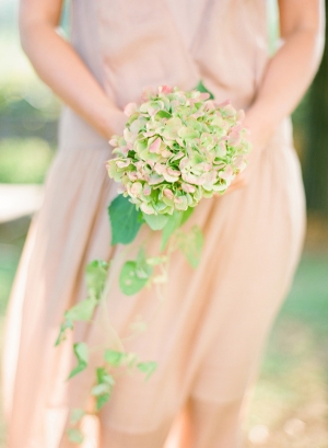 Green Hydrangea Bouquet