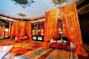 Orange Wedding Lounge