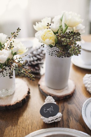 Painted Pinecone Placecard