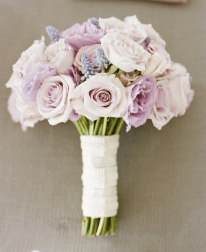 Pale Pink and Lavender Rose Bouquet