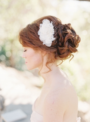 Flower Bridal Hair Clip
