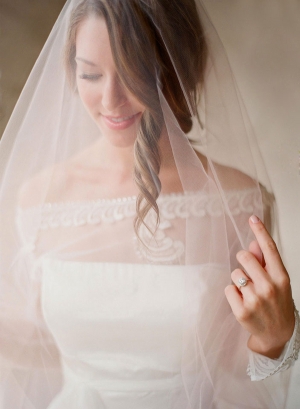 Ivory Bridal Veil