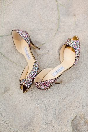 Sparkly Bridal Heels