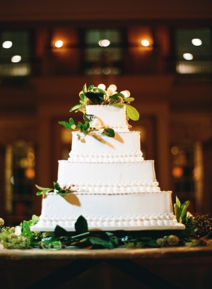 Classic Fall Wedding Cake