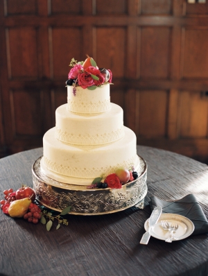 Fruit Wedding Cake Topper