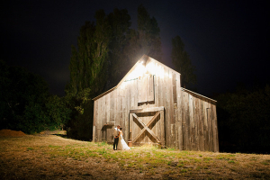 Couple in Front of Barn Christina Diane