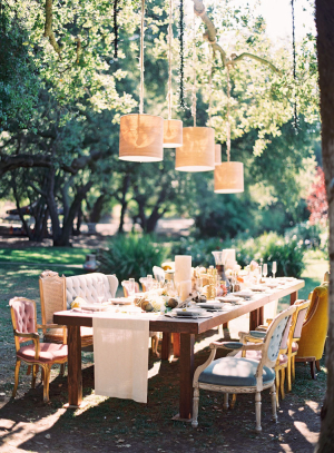 Eclectic Mismatched Wedding Chairs