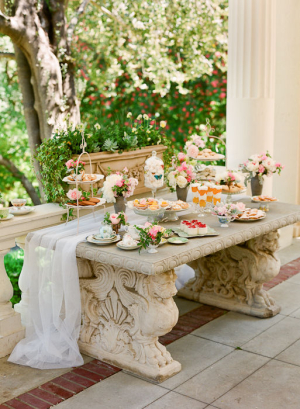 Elegant Wedding Dessert Table