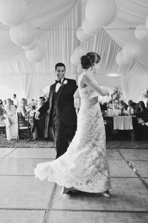 Bride and Groom First Dance Rebekah Westover Photography