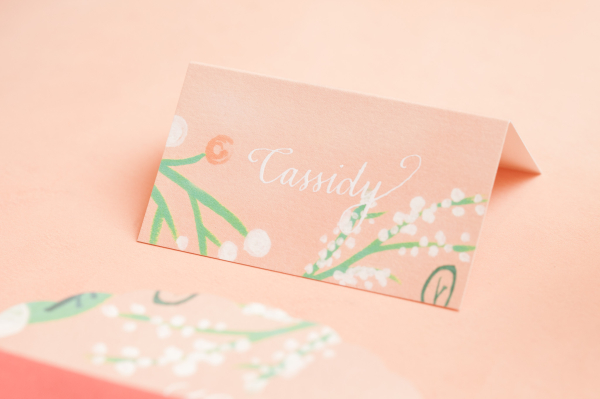 Calligraphy Place Card