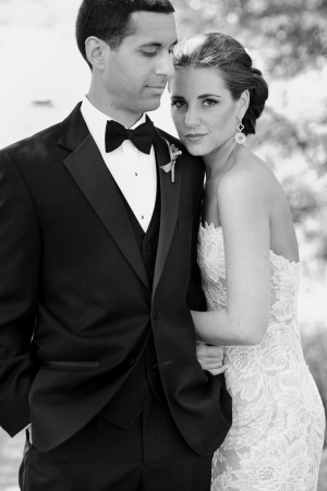 Classic Black and White Couple Portrait Rebekah Westover Photography