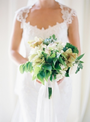 Ivory and green Bouquet