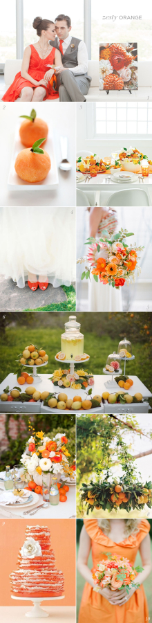 Orange Wedding Ideas