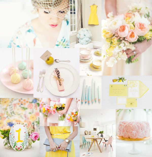 Pastel Wedding Color Inspiration