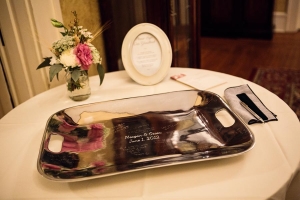 Silver Tray Guest Book