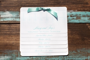 Tiffany Blue Wedding Stationery