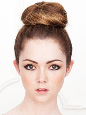 Top Knot Bridal Hairstyle