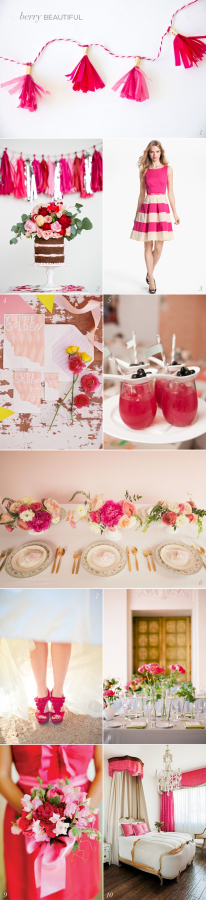 Berry Pink Wedding Ideas