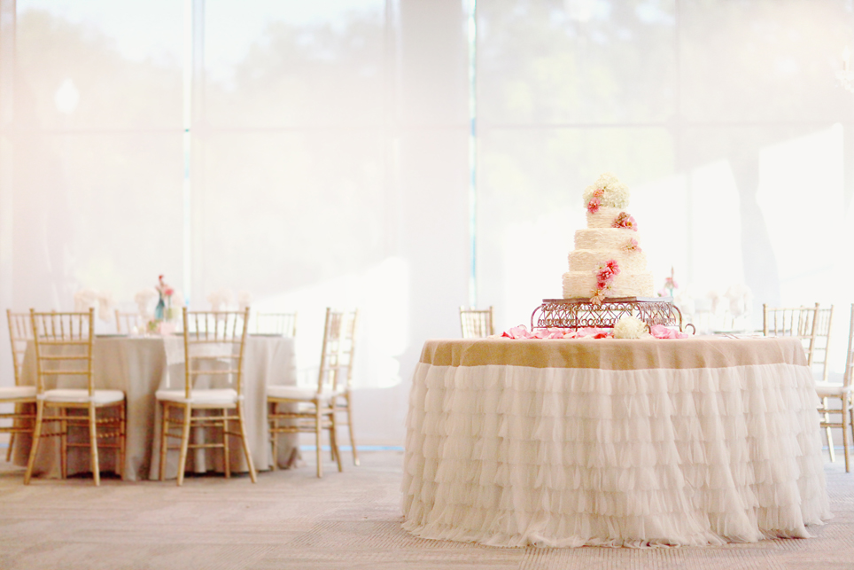 Pretty Pink Southern Museum Wedding