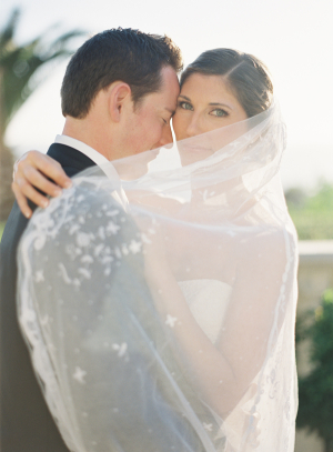 Cathedral Length Veil With Scalloped Lace Edge