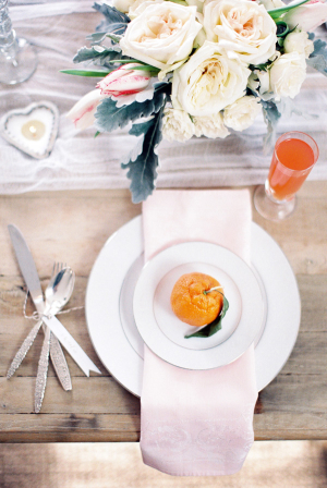 Champagne Brunch Place Setting
