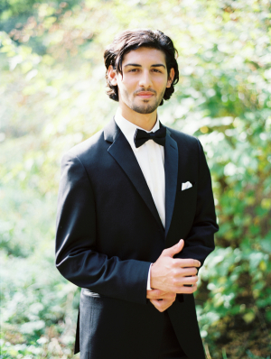 Classic Black and White Tux