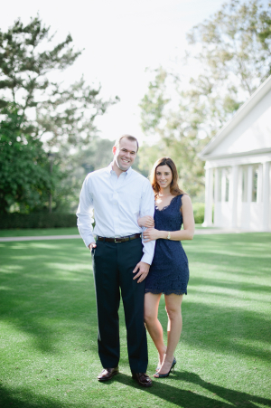 Classic Navy Fashions for Engagement Photos