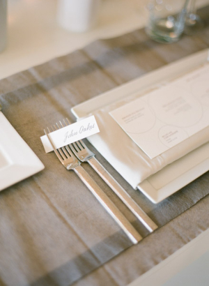 Fork Tine Place Card