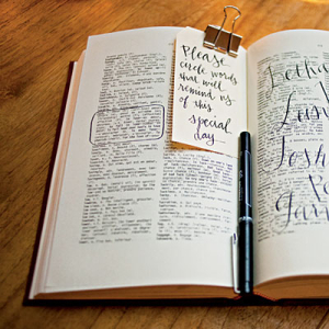 Love Poem Guest Book