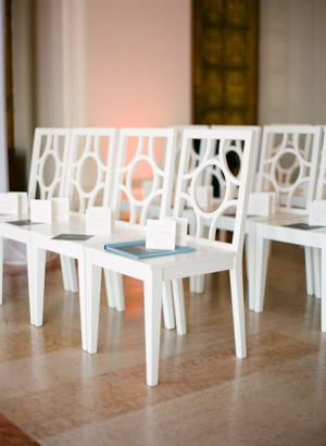 Modern Wedding Ceremony Chairs