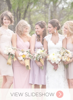 Pastel Bridesmaids Dresses