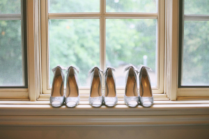 Silver Bridesmaids Shoes